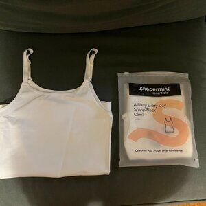 Shapermint white cami S NWT